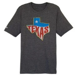 Vintage Texas Tee - Heather Charcoal