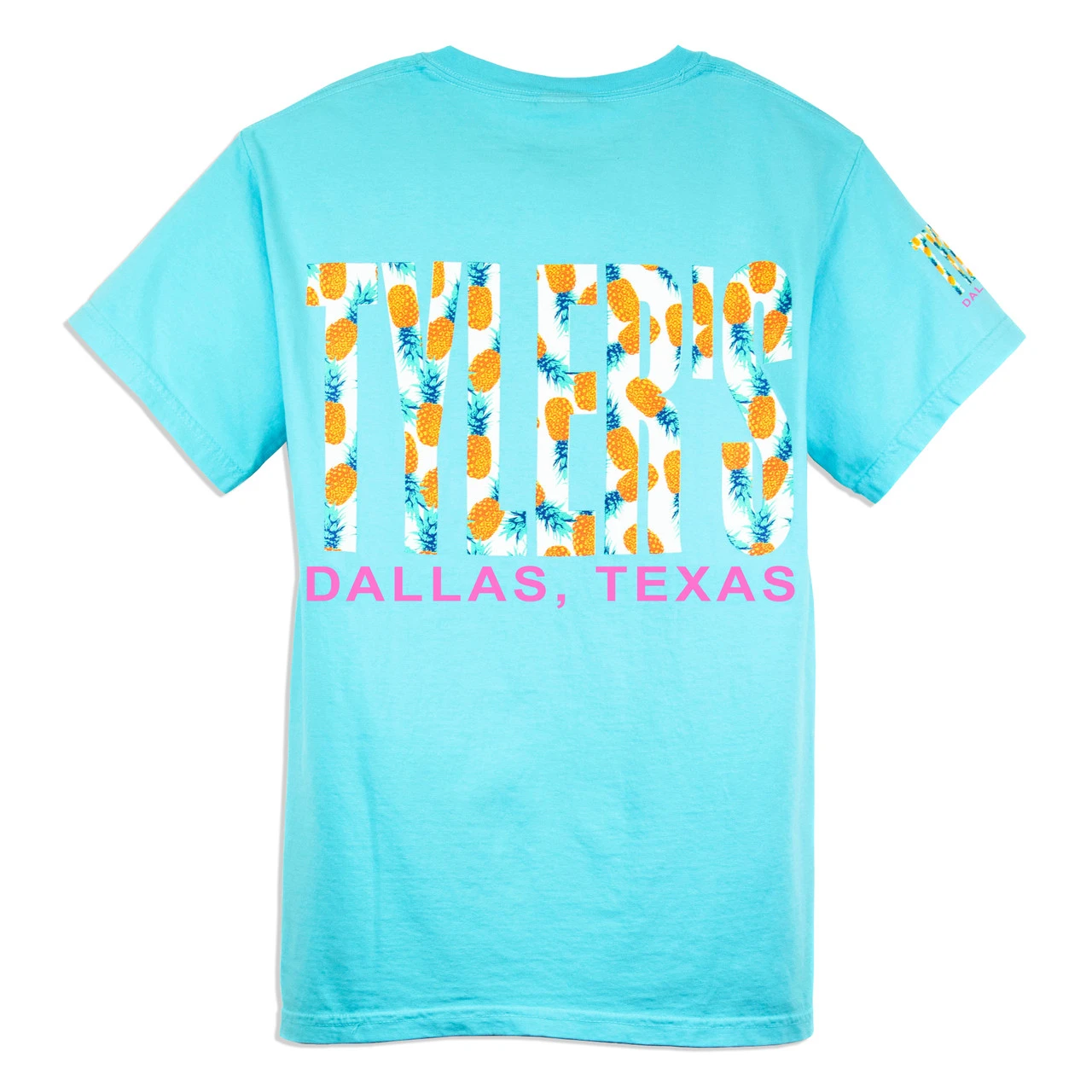 TYLER'S Pineapples Comfort Color Pocket Tee - Dallas