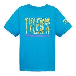 Kids' TYLER'S Lagoon/Pineapples Tee - The Woodlands