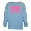 Kids' TYLER'S Light Blue/Azalea Long Sleeve Tee - Austin