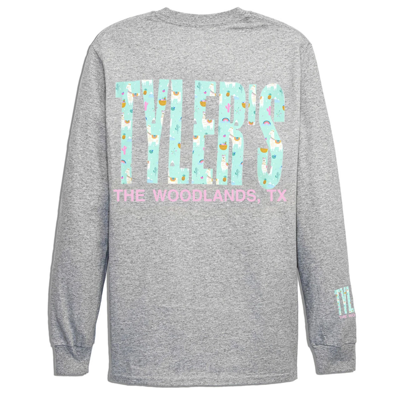TYLER'S Llama Long Sleeve Track Tee - Image 5