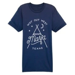 Way Out West Marfa Texas Tee