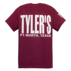 TYLER'S Maroon/White Tee - Ft. Worth