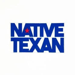 Native Texan Sticker
