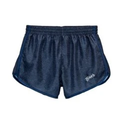 Girls' Heather Racer Shorts - Navy/Grey