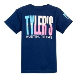 Kids' TYLER'S Pastel Texas Flag Comfort Color Tee - Austin