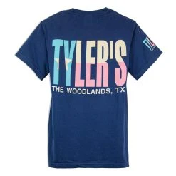 TYLER'S Pastel Texas Flag Comfort Color Pocket Tee - The Woodlands