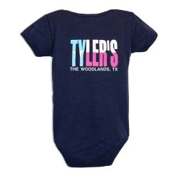 TYLER'S Navy/Pastel Texas Flag Onesie - The Woodlands