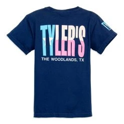 Kids' TYLER'S Pastel Texas Flag Comfort Color Tee - The Woodlands