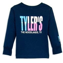 Toddlers' TYLER'S Navy/Texas Flag Long Sleeve Tee - The Woodlands