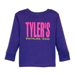 Toddlers' TYLER'S Purple/Pink Long Sleeve Tee - Southlake