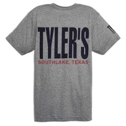TYLER'S Grey/Navy Track Tee - Southlake