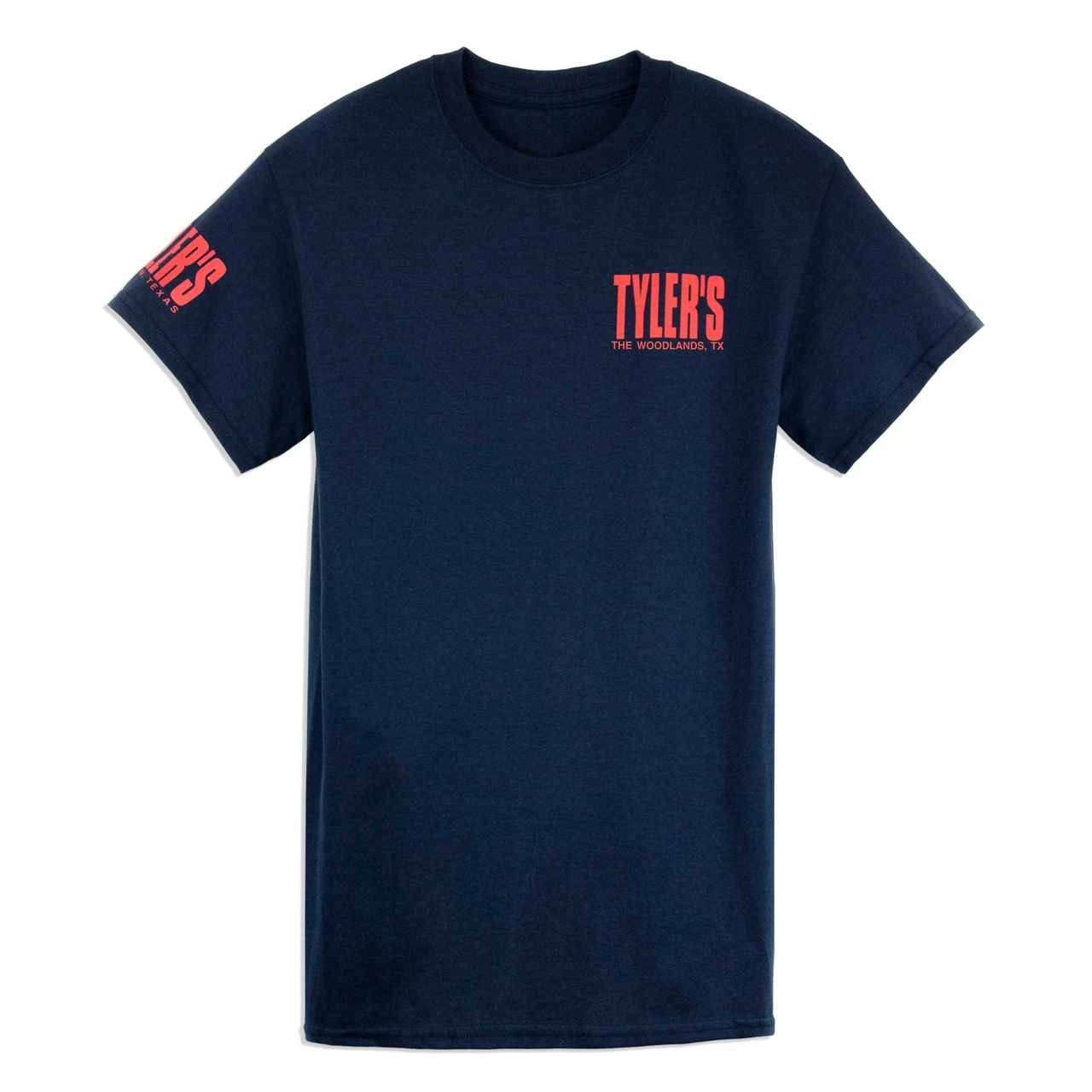 TYLER'S Navy/Red/White Tee - The Woodlands - Image 2