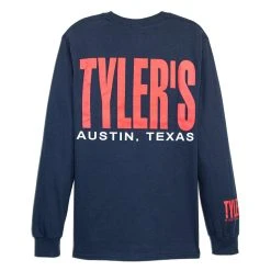 TYLER'S Long Sleeve Navy/Red Tee - Austin