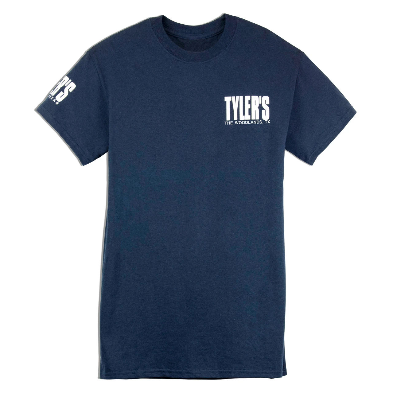 TYLER'S Navy/White Tee - The Woodlands - Image 2
