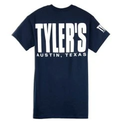 TYLER'S Navy/White Tee - Austin