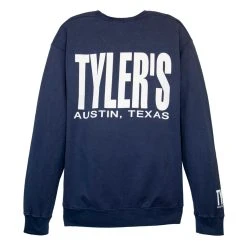 TYLER'S Navy Comfort Wash Sweatshirt - Austin