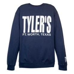 TYLER'S Navy Comfort Wash Sweatshirt - Fort Worth