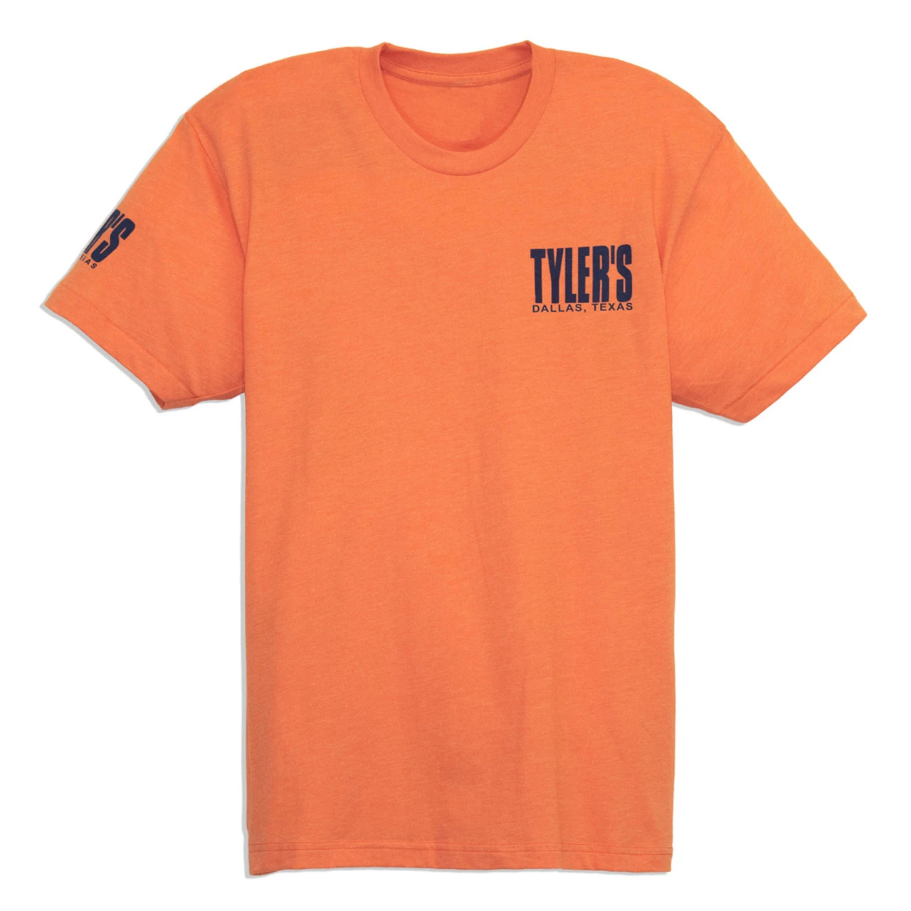 TYLER'S Orange/Navy Track Tee - Dallas - Image 2