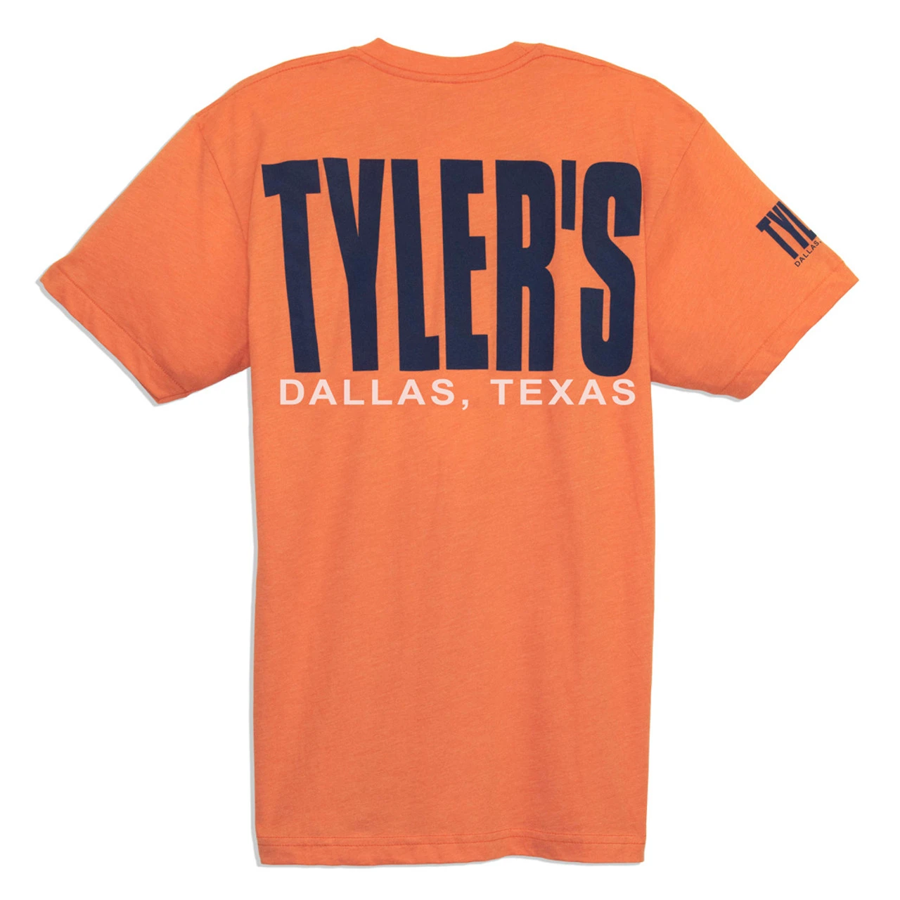 TYLER'S Orange/Navy Track Tee - Dallas