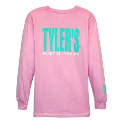Kids' TYLER'S Pink/Mint Long Sleeve Tee - Austin