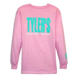 Kids' TYLER'S Pink/Mint Long Sleeve Tee - Dallas