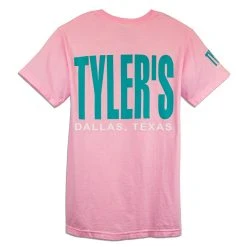 TYLER'S Blossom Pink/Teal Comfort Color Tee - Dallas