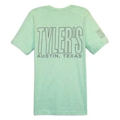 TYLER'S Prism Mint/Cool Grey Outline Tee - Austin