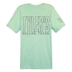 TYLER'S Prism Mint/Cool Grey Outline Tee - Dallas