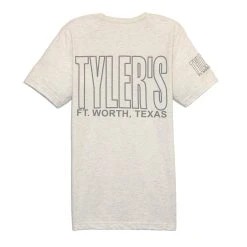 TYLER'S Prism Natural/Cool Grey Outline Tee - Ft. Worth