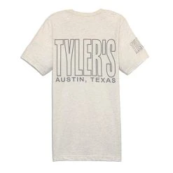 TYLER'S Prism Natural/Cool Grey Outline Tee - Austin