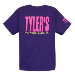 Kids' TYLER'S Purple/Pink Tee - The Woodlands