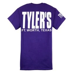 TYLER'S Purple/White Tee - Ft. Worth