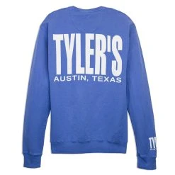 TYLER'S Purple Comfort Wash Sweatshirt - Austin