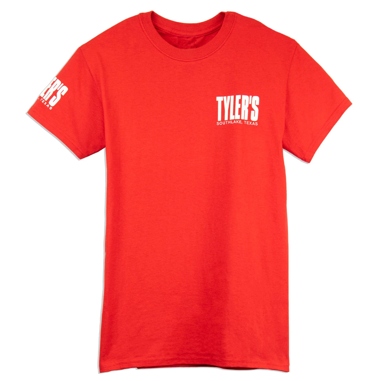 TYLER'S Red/White Tee- Southlake - Image 2
