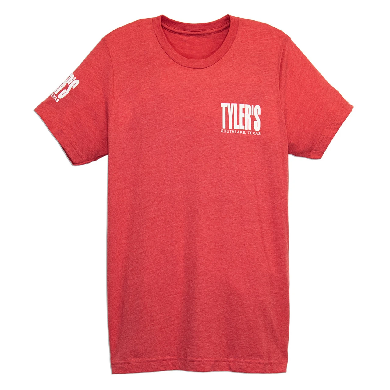 TYLER'S Red/White Track Tee - Southlake - Image 2