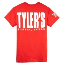 TYLER'S Red/White Tee - Austin