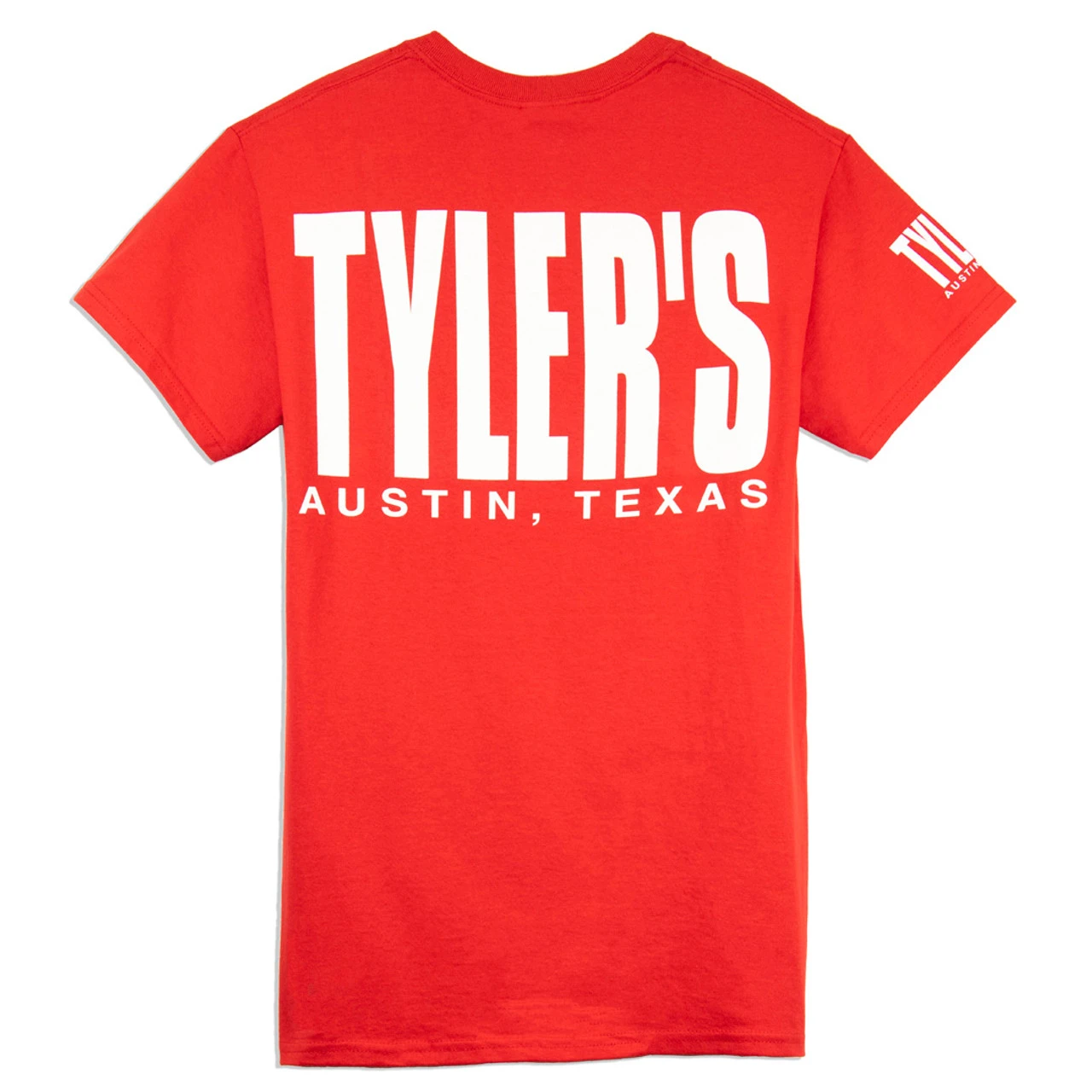 TYLER'S Red/White Tee - Austin