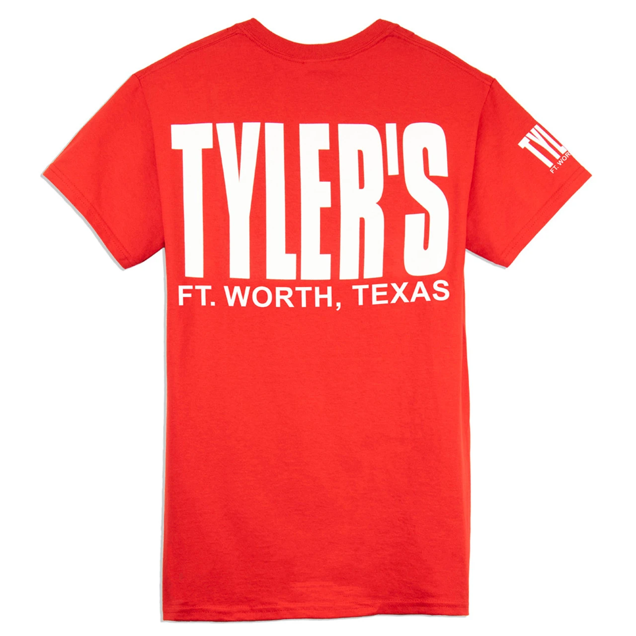 TYLER'S Red/White Tee - Ft. Worth