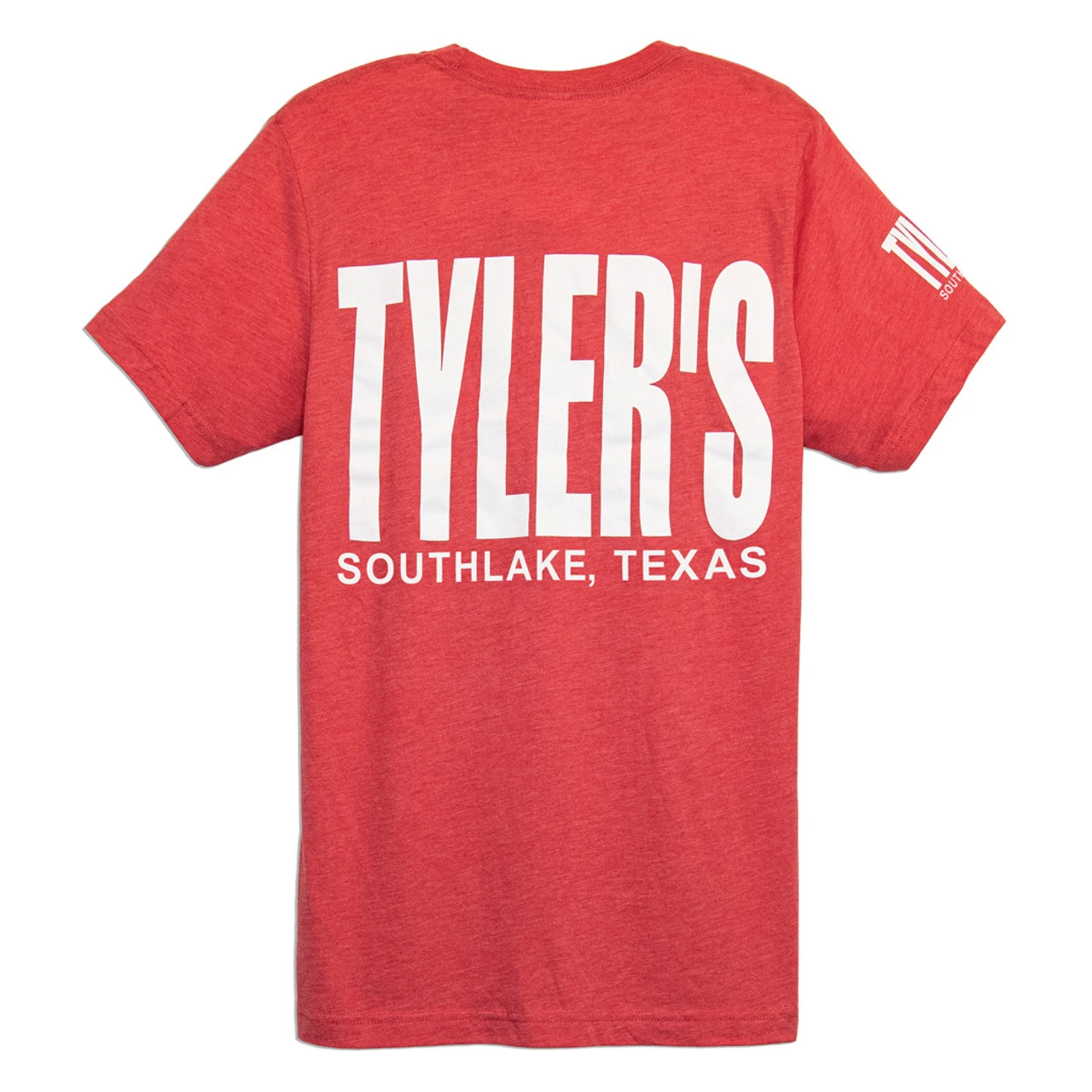 TYLER'S Red/White Track Tee - Southlake