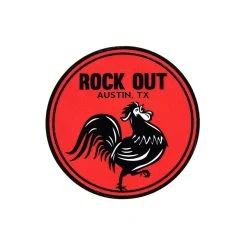 Rock Out Circle Sticker