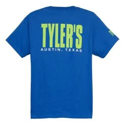Kids' TYLER'S Royal/Lime Tee - Austin