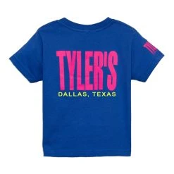 Toddlers' TYLER'S Royal/Pink Tee - Dallas