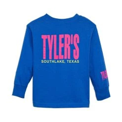 Toddlers' TYLER'S Royal/Pink Long Sleeve Tee - Southlake