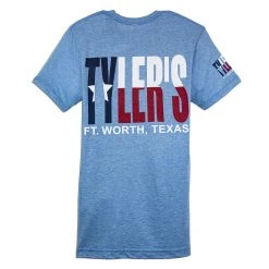 TYLER'S Royal/Texas Flag Track Tee - Ft. Worth