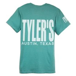 TYLER'S Seafoam Comfort Color Pocket Tee - Austin