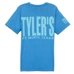 TYLER'S Summer Sky/Aqua Comfort Color Pocket Tee - Ft. Worth