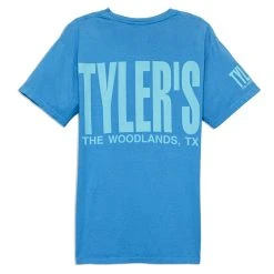 TYLER'S Summer Sky/Aqua Comfort Color Pocket Tee - The Woodlands
