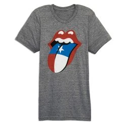 Heather Grey Texas Tongue Tee