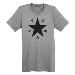Heather Grey Texas Star Tee